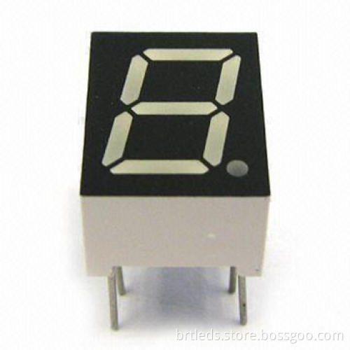 0.39-inch Single-digit High Effect Red LED Display with Direct Drive Common Anode Feature